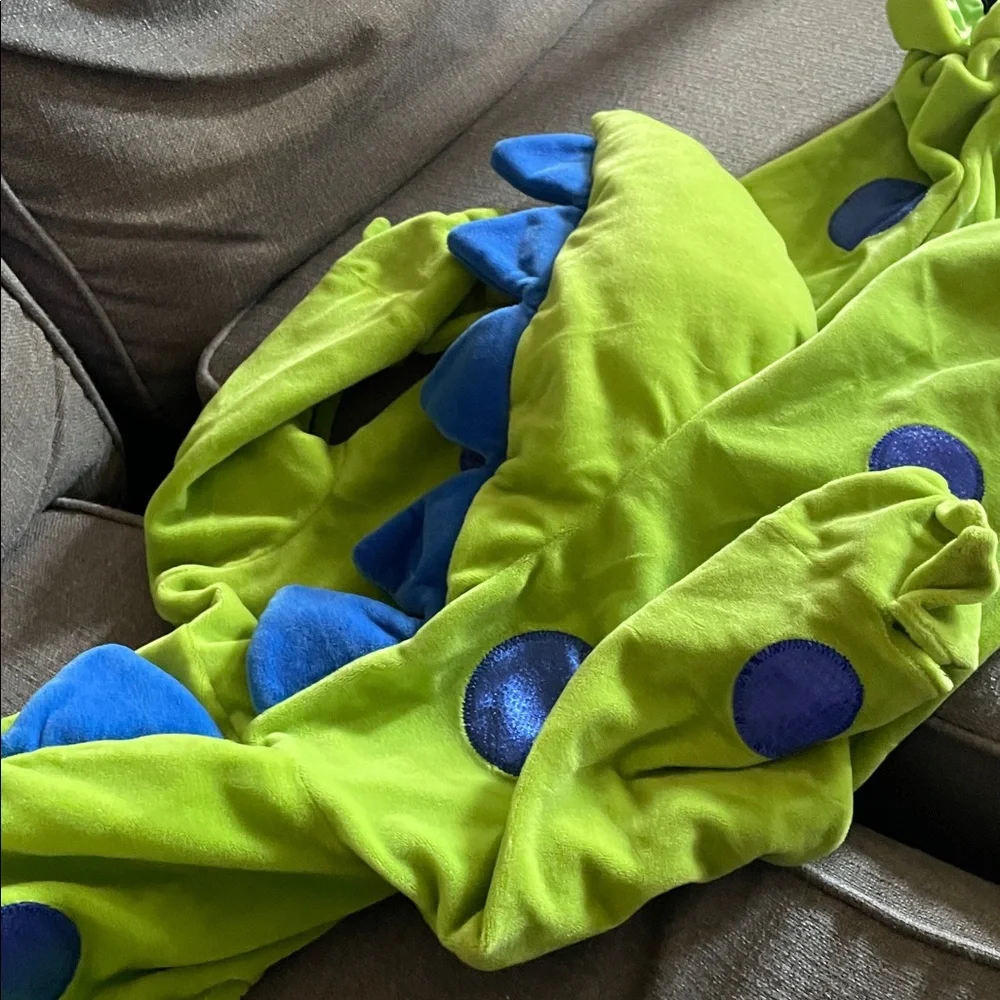Miniwear Green Plush Dinosaur Dragon Costume 6-9 months
